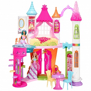 Игровой набор Barbie Конфетный дворец (Mattel, DYX32)
